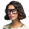 Sorte retro designer briller