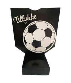 Sort fodbold sangskjuler