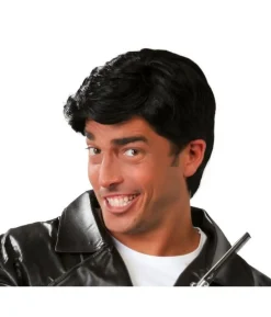 Sort Grease paryk