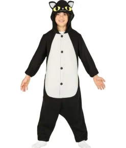 Sort kat kostume