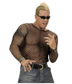 Sort netbluse