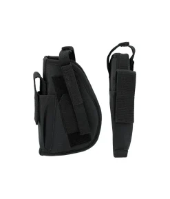 Sort pistol benhylster, venstre ben