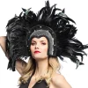 Sort Showgirl fjerprydelse