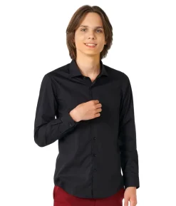 Sort skjorte, teen