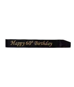 Sort skærf 60 år