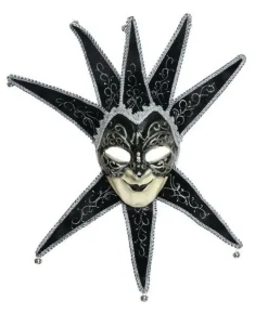 Sort venedisk maske