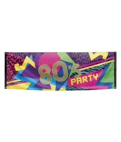 80s Party banner
