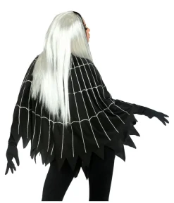 Spindelvæv poncho