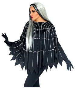 Spindelvæv poncho