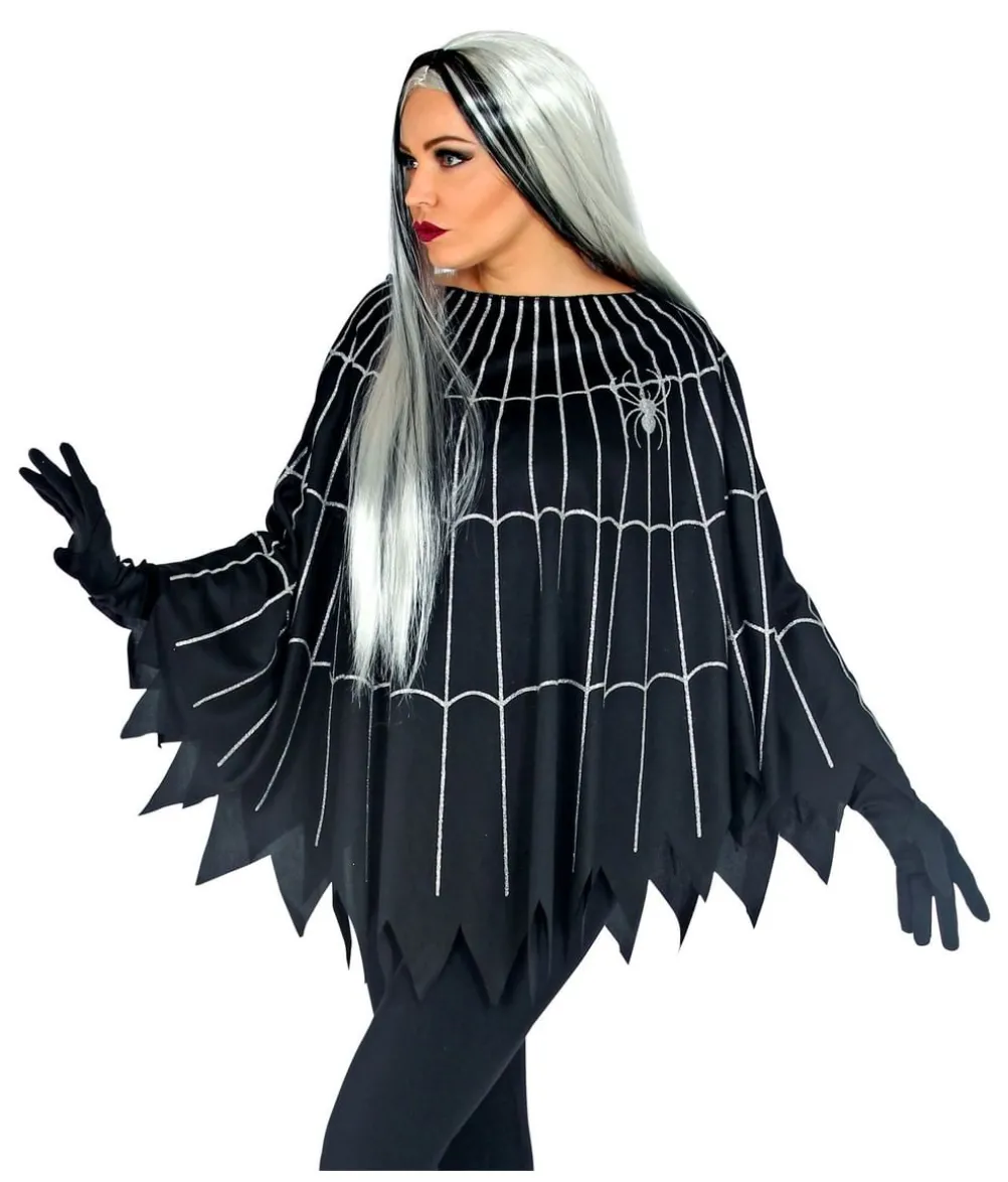 Spindelvæv poncho