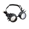 Steampunk goggles, sort