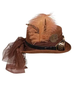 Steampunk hat med briller