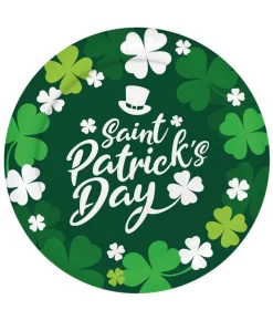 St Patricks dag tallerkner, 23 cm
