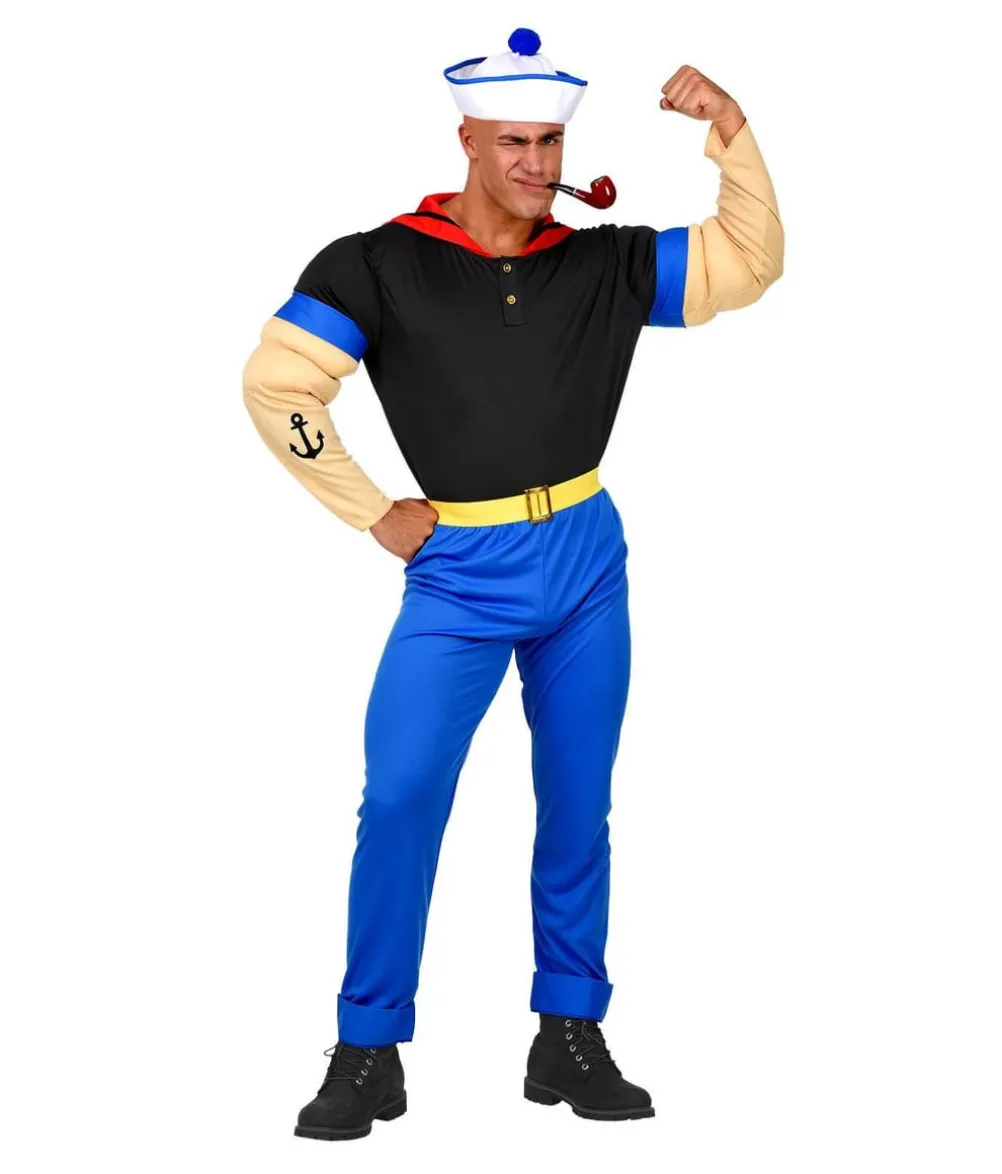 Stærk sømand kostume