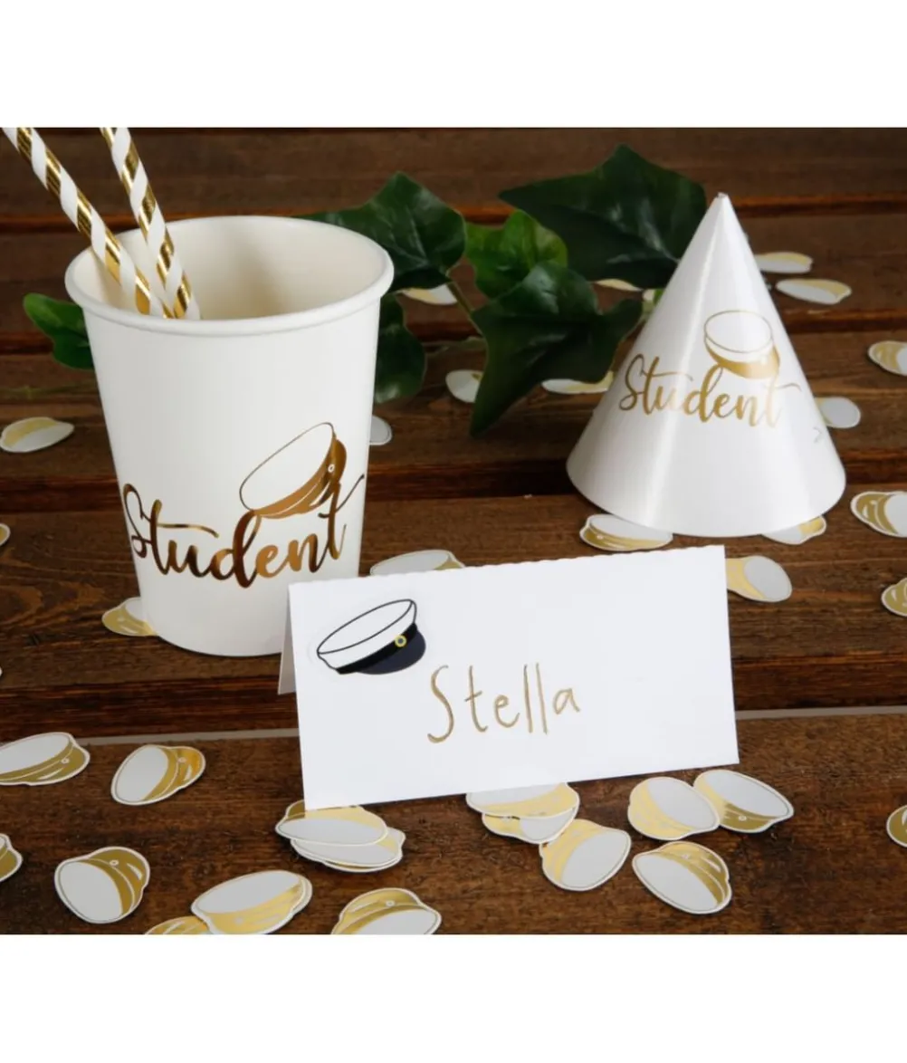 Student mini hatte, 4 stk