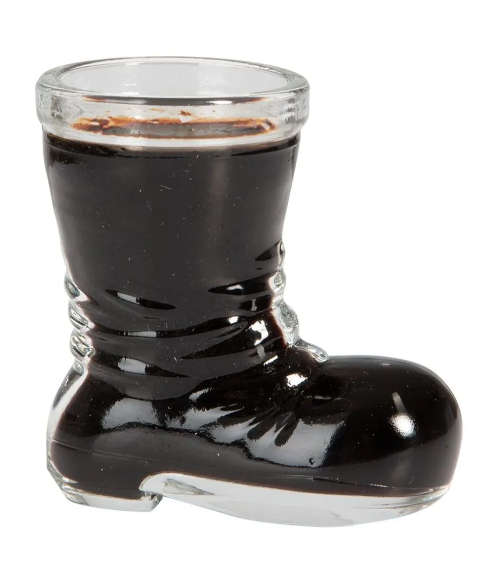 Støvle snapseglas