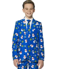 Suitmeister Blue Snowman jakkesæt
