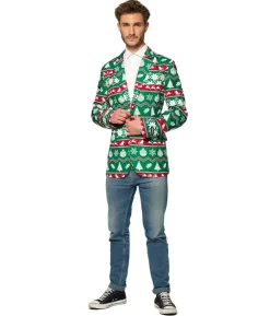 Suitmeister Green Nordic blazer