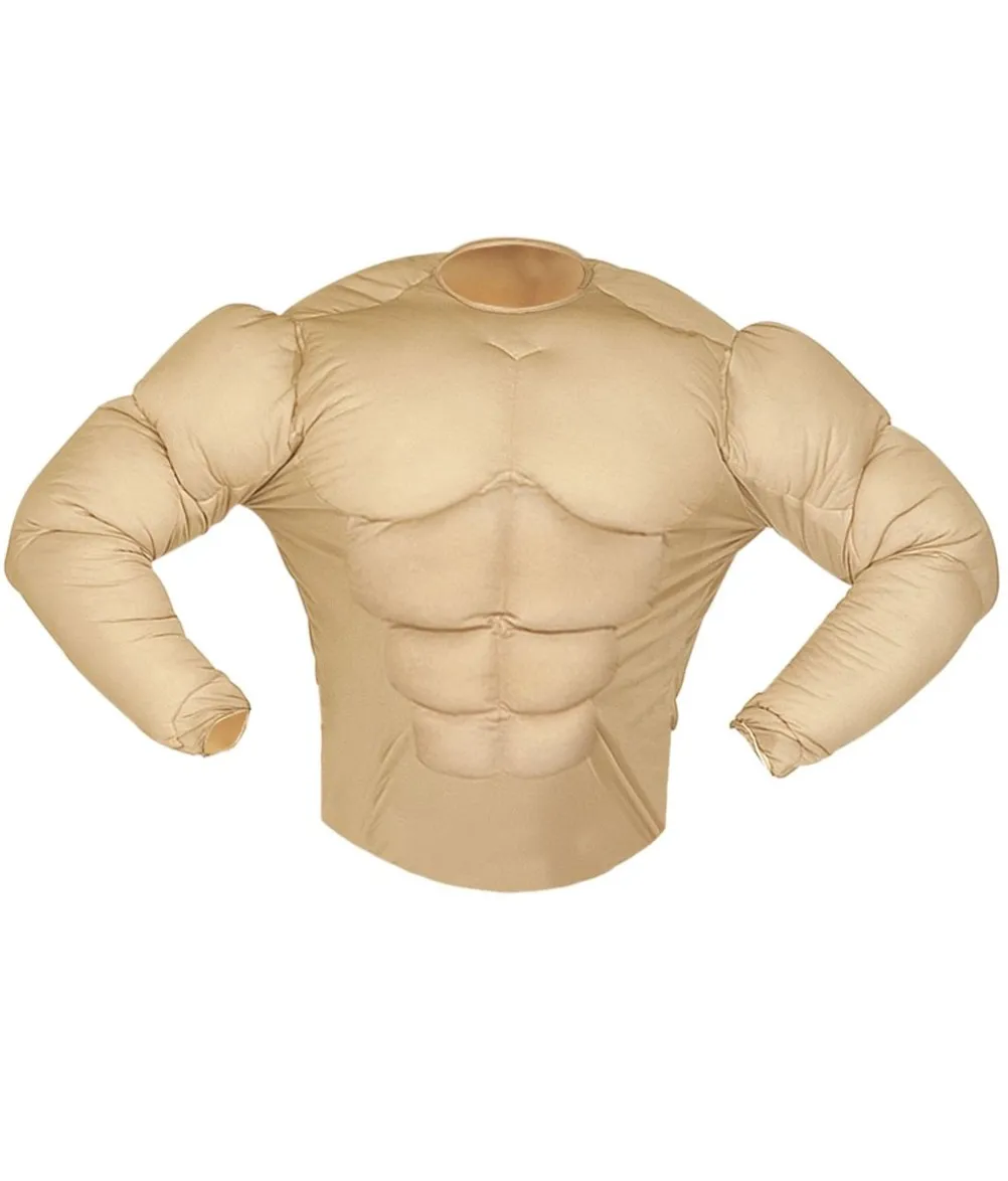 Supermuskler bluse kostume