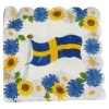 Svensk flag servietter, 33x33cm