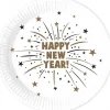 Tallerkerner Happy New Year, 12 stk