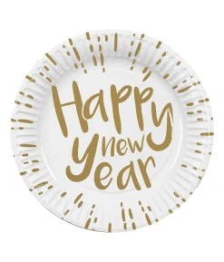 Tallerkner Happy New Year, 23cm