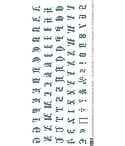 Tatovering Old English alfabet