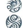 Tatovering Tribal cirkler
