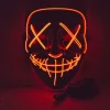 The Purge LED maske med orange lys