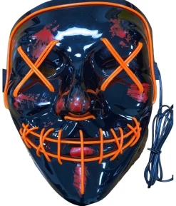 The Purge LED maske med orange lys