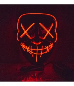 The Purge LED maske med rødt lys