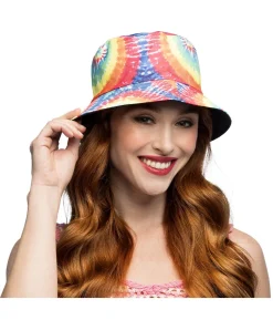 Tie dye bøllehat