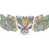Tiger halstatovering