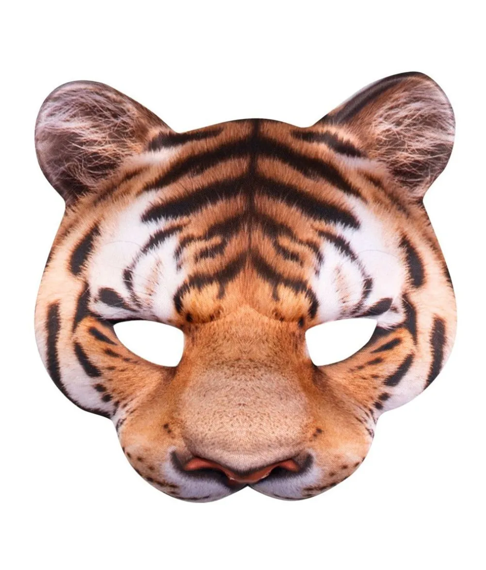 Tiger halvmaske