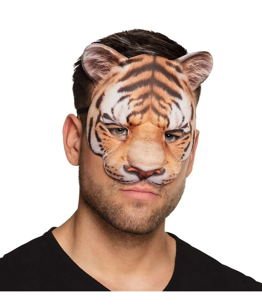 Tiger halvmaske