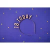 18 Today guld hårbøjle