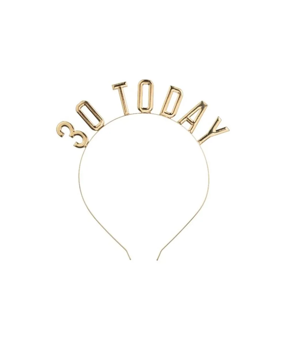 30 Today guld hårbøjle