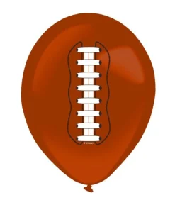 Touchdown latex balloner, 6 stk