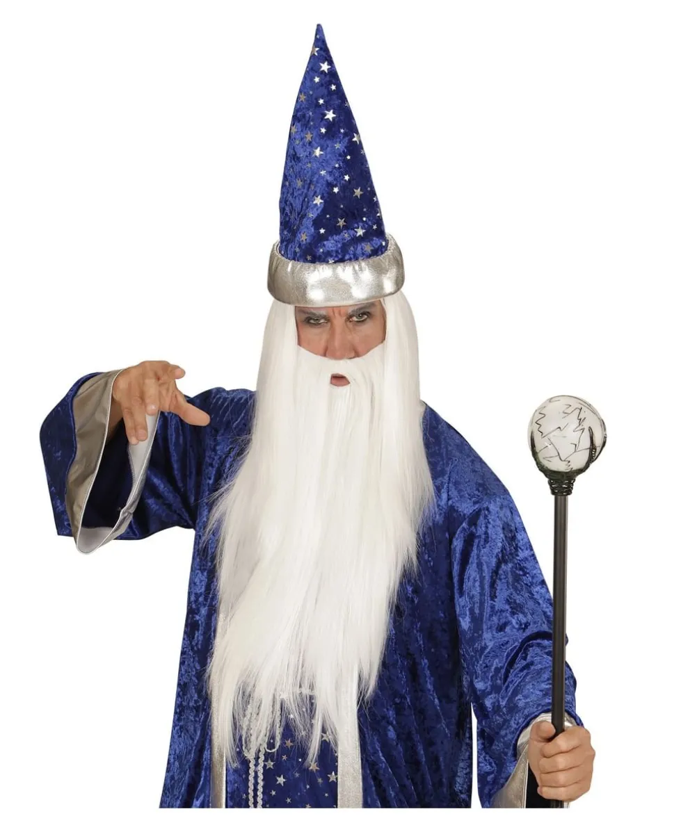 Troldmandsparyk og skæg