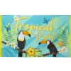 Tropical party flag