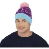 Turkis og lilla skihue