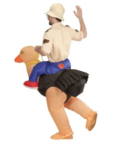 Udforsker på struds kostume