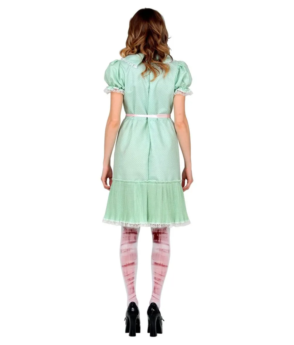 Uhyggelig tvilling kostume