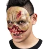 Undead latex halvmaske