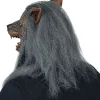 Varulv maske med pels