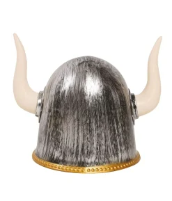 Vikingehjelm med horn