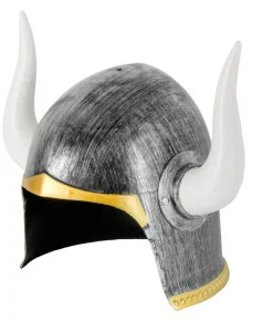 Vikingehjelm med horn