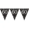 Vimpelguirlande 60 år Sparkling