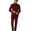 Vinrødt jakkesæt OppoSuits