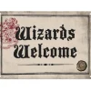 Wizards Welcome skilt